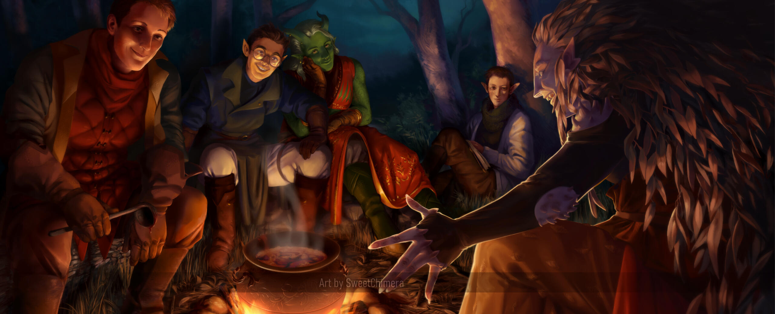 Painted Illustration Commissioned by Darkthare | 2022