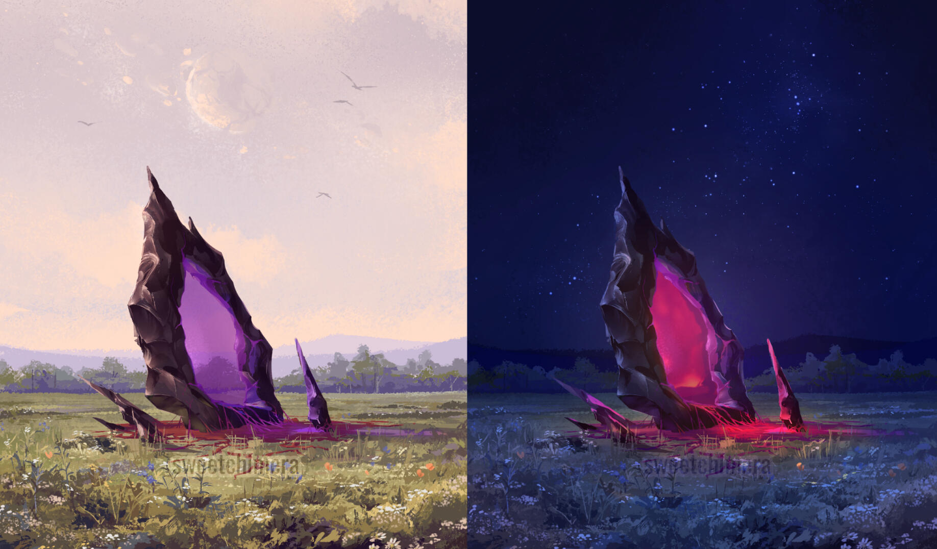 Personal Illustration (Nether Portal)—2021