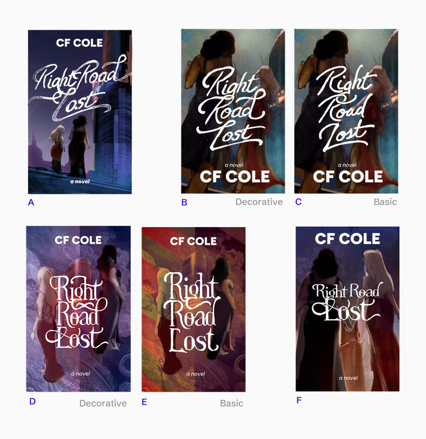 Color and Title Hand Lettering Drafts